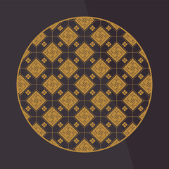 Chinese decoration elements. Frame, border or tiles with patterns.