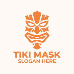 Tiki Mask Logo V2