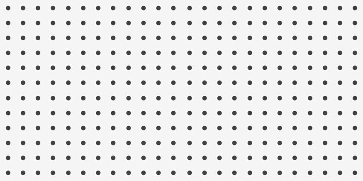 Peg board perforated texture background material with round holes seamless pattern board vector illustration. Wall structure for working bench tools.