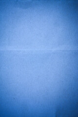 Blue recycled paper background.