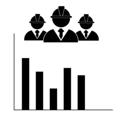 Cultural development black glyph icon. Agricultural improvement.