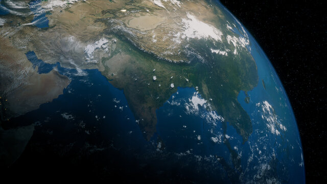 Earth in Space.
