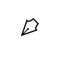 Pen logo illustration