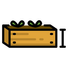 plant line icon