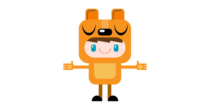 Chartoon Character Avatar Illustration