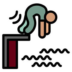 diving