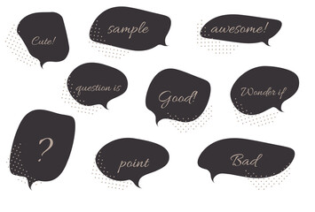 百合の花と和柄のフレーム枠のベクターイラスト素材セット Poster Qasb