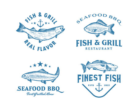 Seafood Restaurant Logo Images – Browse 58,078 Stock Photos, Vectors, and  Video