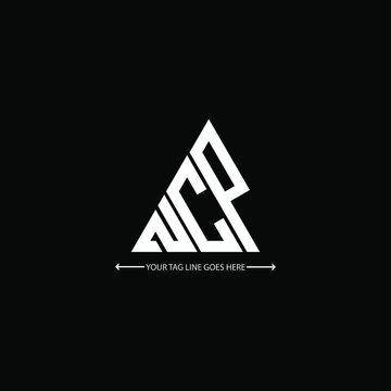 NCP letter logo creative design. NCP unique design