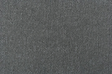 Texture of dark grey faux leather, Leatherette fabric pattern design, Polyuretherette wallpaper background, Close up - obrazy, fototapety, plakaty