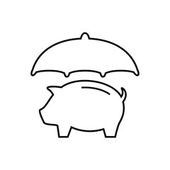 Savings protection icon