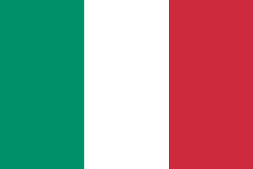 Italy flag standard shape color ,Symbols of Italy template banner,card,advertising ,promote,ads, web design, magazine,vector illustration, top gold medal sport winner country