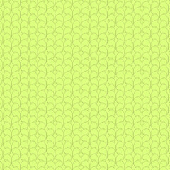 Pattern with abstract green leaves. Vector illustration.