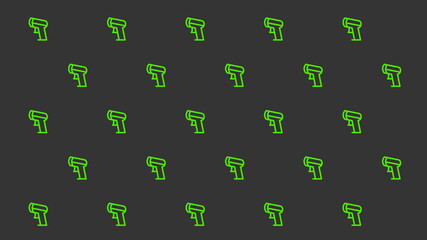 gun toy pattern background