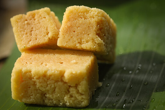 assorted Indian sweet mysore pa