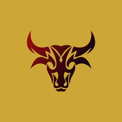 Bull head logo