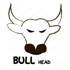 bull with horns