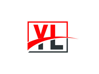 Y L, YL Letter Logo Design