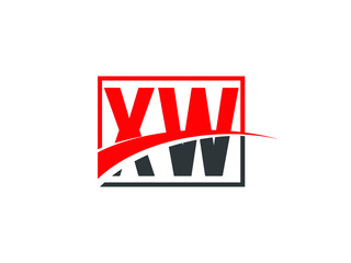 X W, XW Letter Logo Design