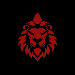 Lion head logo