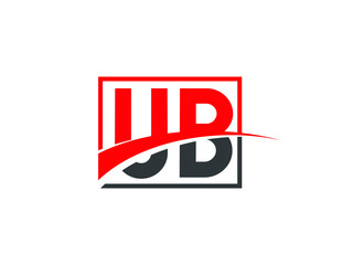 U B, UB Letter Logo Design