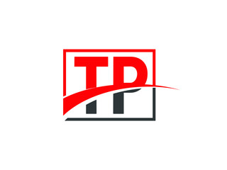 T P, TP Letter Logo Design