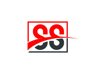 S S, SS Letter Logo Design