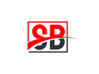 S B, SB Letter Logo Design