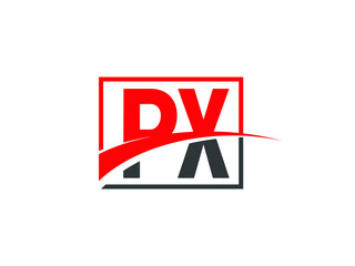 P X, PX Letter Logo Design