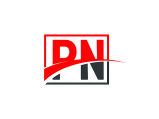 P N, PN Letter Logo Design