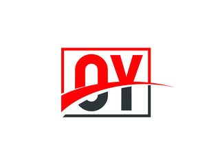 O Y, OY Letter Logo Design