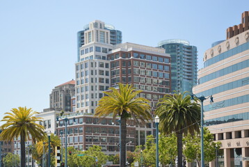 Panorama der Downtown von San Francisco, Kalifornien