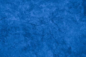 Old wall pattern texture cement blue dark abstract  blue color design are light with black gradient background.