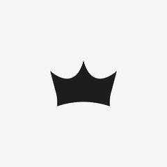 Crown icon for games UI design concept. Premium symbol for website and mobile apps.