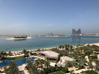 Fototapeta na wymiar Palm Jumeirah Dubai