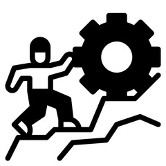 development glyph icon