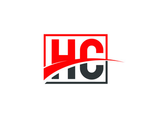 H C, HC Letter Logo Design