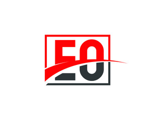 E O, EO Letter Logo Design