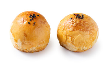 Moon cake yolk pastry for Mid-Autumn Festival holiday.