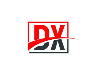 D X, DX Letter Logo Design