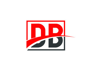 D B, DB Letter Logo Design