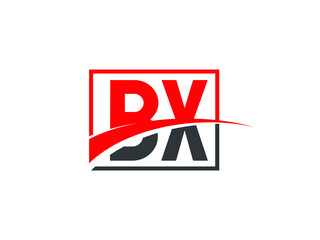 B X, BX Letter Logo Design