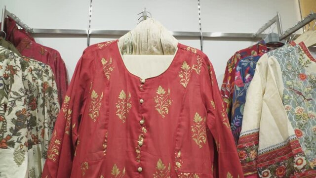 Close-up shot of Stylish Brand Design, and Fashionable Colors	