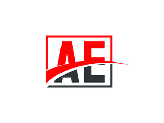 A E, AE Letter Logo Design