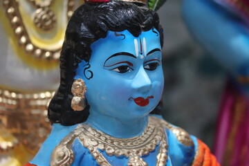 Fototapeta na wymiar God Krishna 