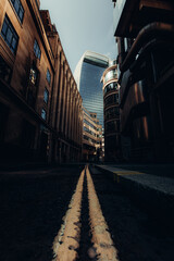 old street in a city