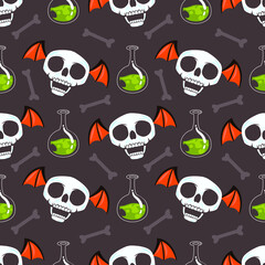 cute halloween seamless pattern collection © yvlivz