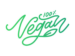 Vector set illustration, food design. Handwritten lettering for restaurant, cafe menu. Vector elements for labels, logos, badges, stickers or icons. Calligraphic and typographic collection. Vegan menu