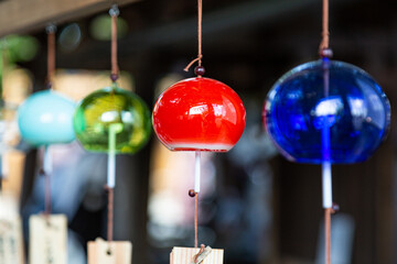 川越氷川神社の風鈴