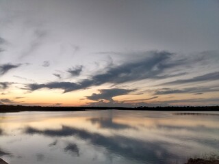 Fim de tarde no interior